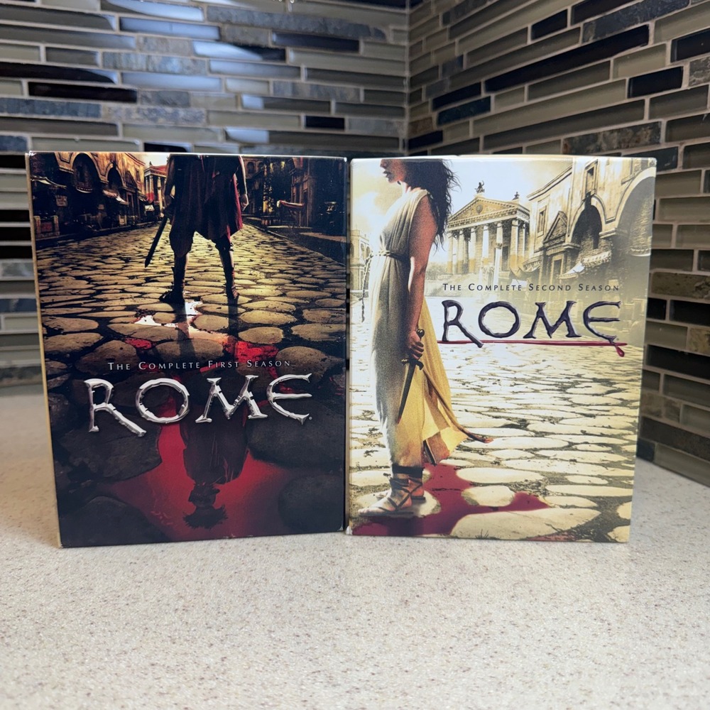 Rome The Complete First and Second Seasons HBO DVD Box Set Series Bundle